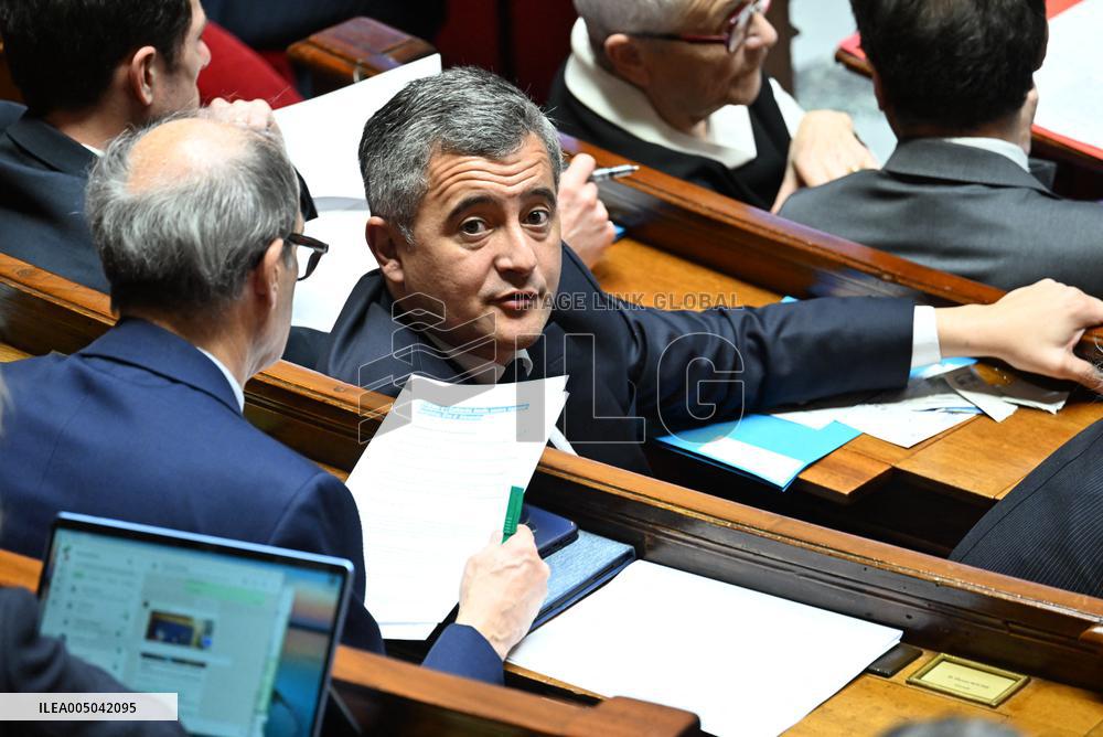 Session of Questions to The Government - Paris