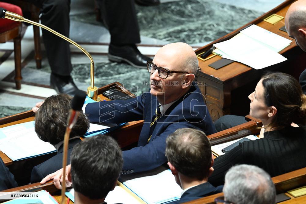 Session of Questions to The Government - Paris