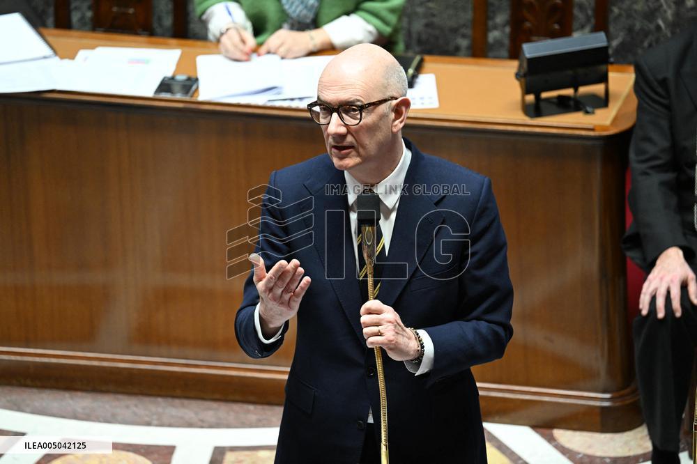 Session of Questions to The Government - Paris