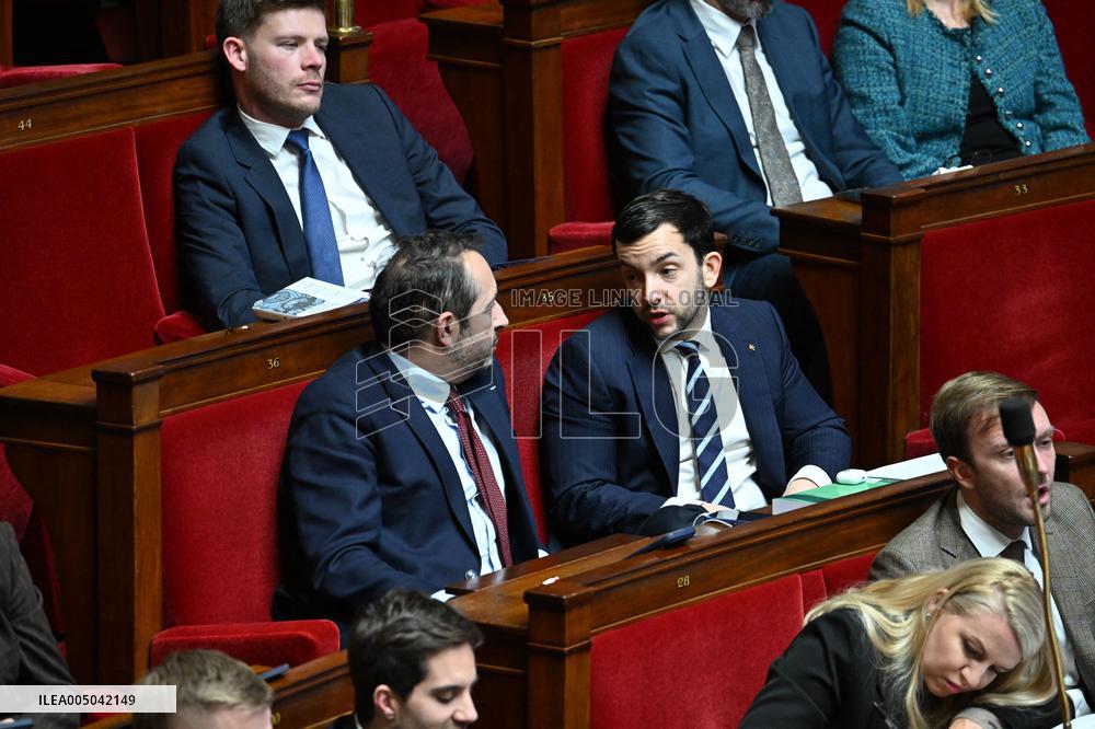 Session of Questions to The Government - Paris