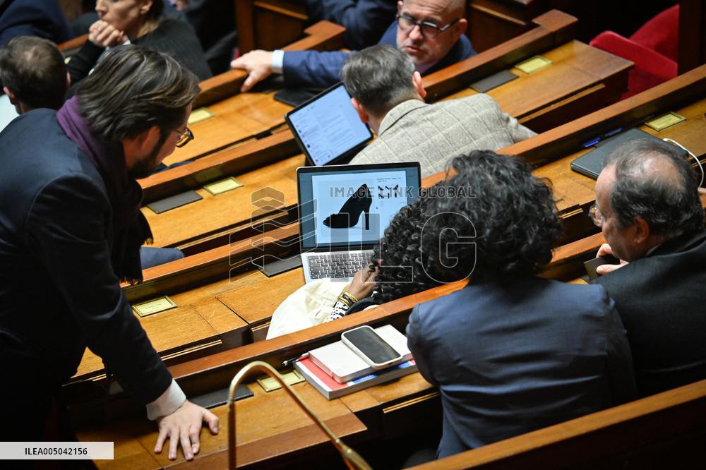 Session of Questions to The Government - Paris