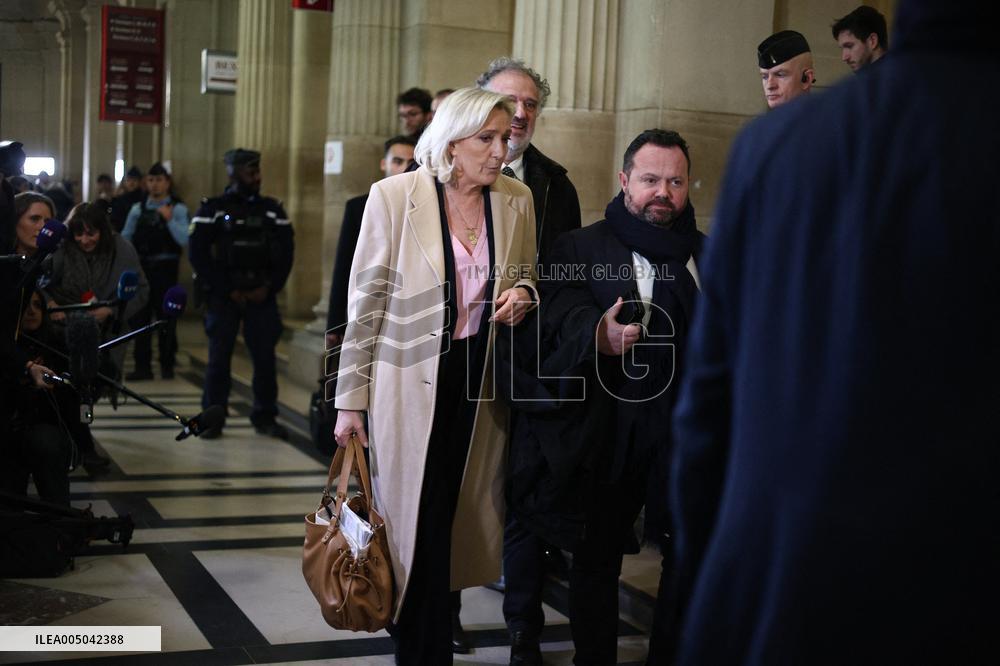 Appeal Trial of Marine Le Pen and RN’s Officials - Paris