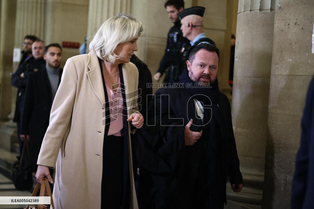 Appeal Trial of Marine Le Pen and RN’s Officials - Paris