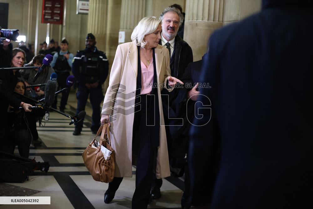 Appeal Trial of Marine Le Pen and RN’s Officials - Paris