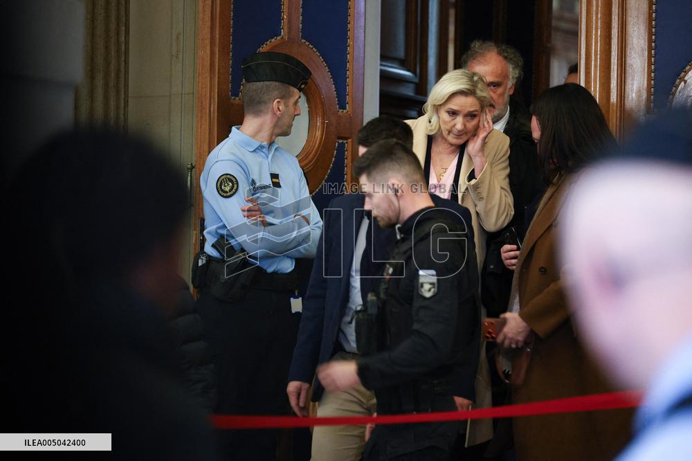 Appeal Trial of Marine Le Pen and RN’s Officials - Paris
