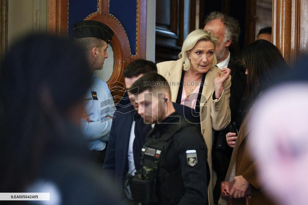 Appeal Trial of Marine Le Pen and RN’s Officials - Paris