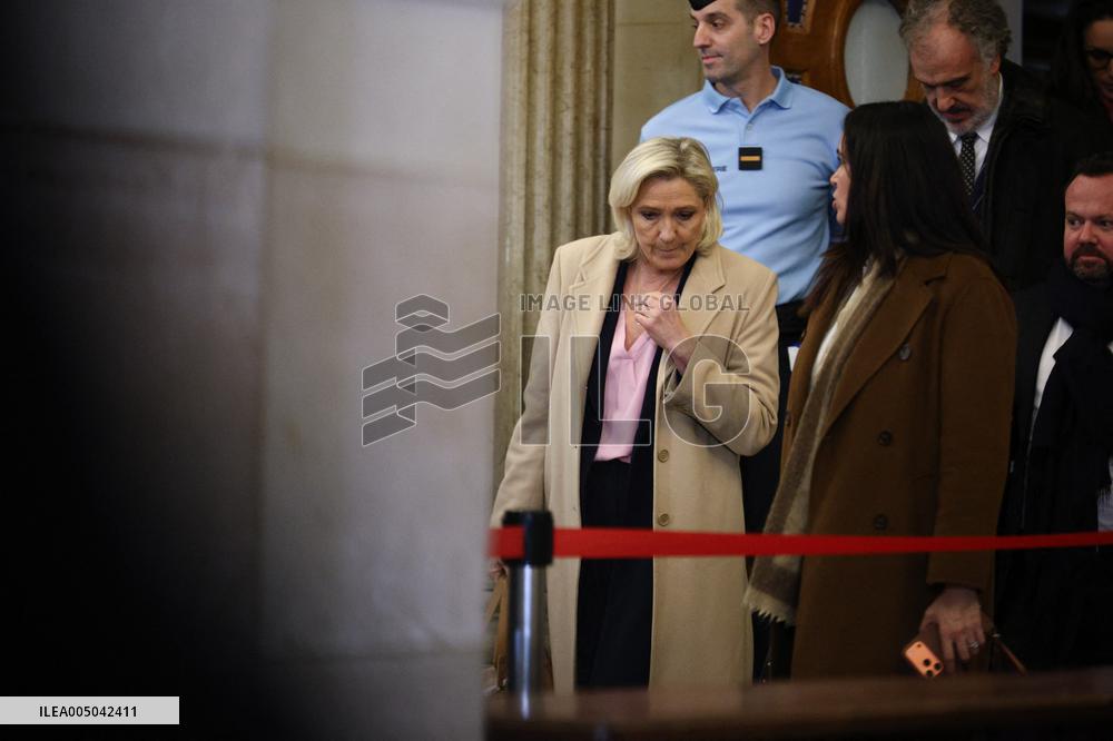 Appeal Trial of Marine Le Pen and RN’s Officials - Paris