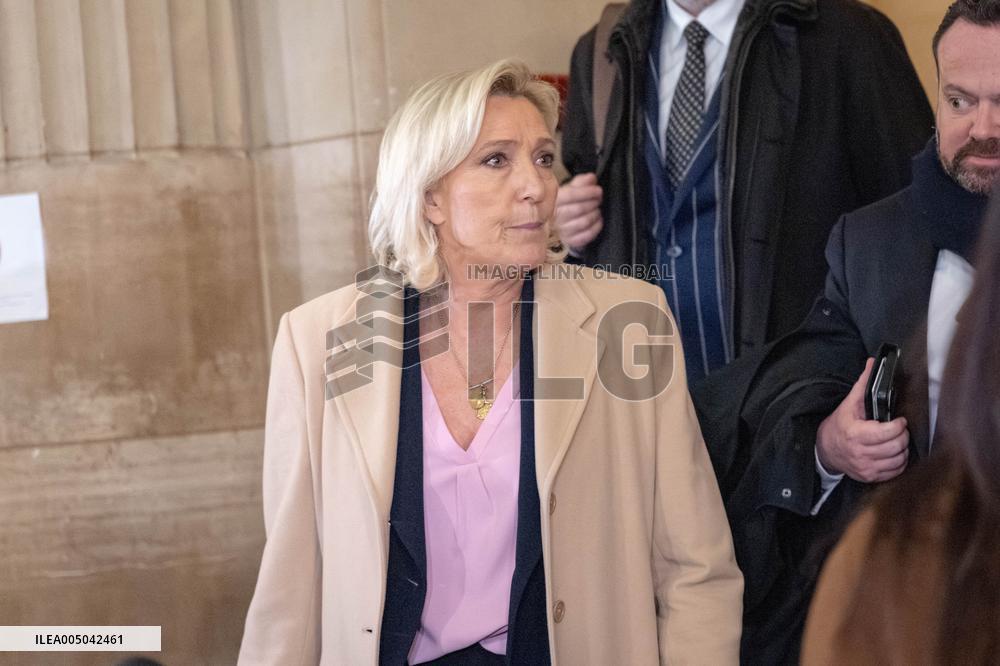 Appeal Trial of Marine Le Pen and RN’s Officials - Paris