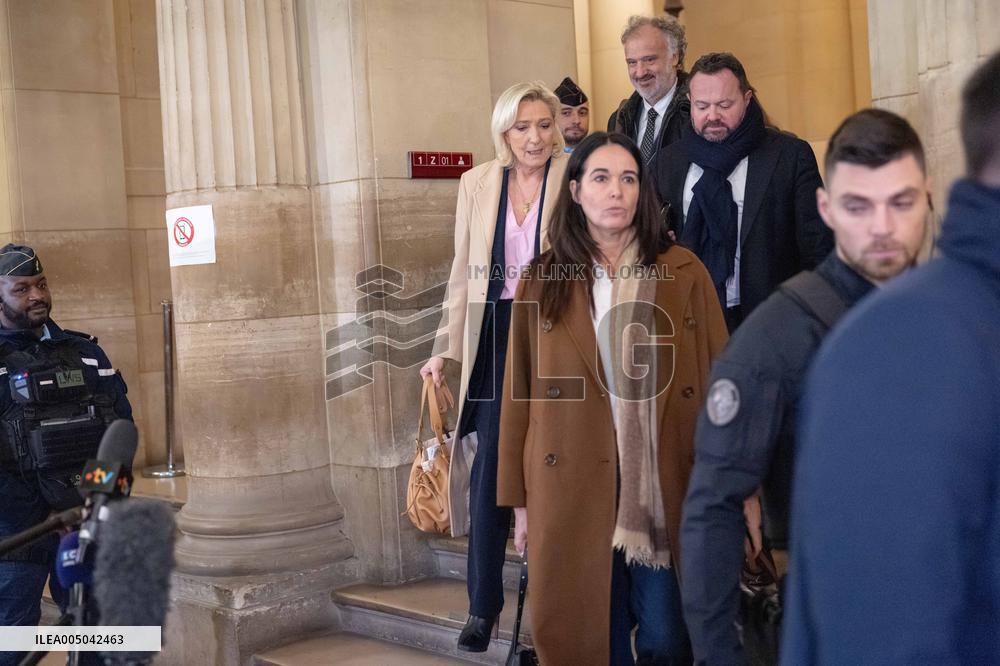 Appeal Trial of Marine Le Pen and RN’s Officials - Paris