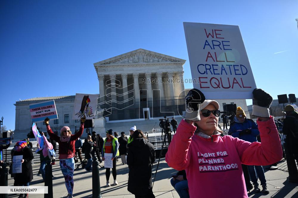 US Supreme Court considers legality of transgender school sports bans