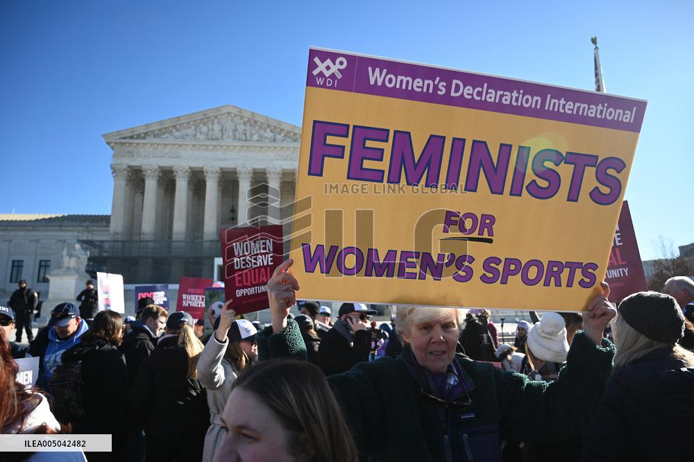 US Supreme Court considers legality of transgender school sports bans