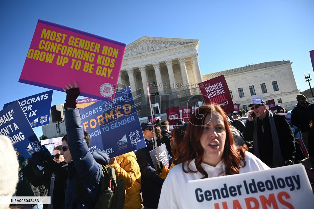 US Supreme Court considers legality of transgender school sports bans