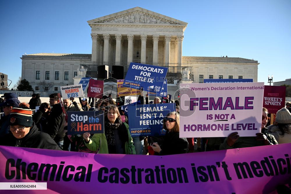 US Supreme Court considers legality of transgender school sports bans