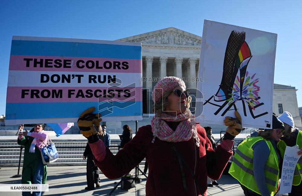 US Supreme Court considers legality of transgender school sports bans