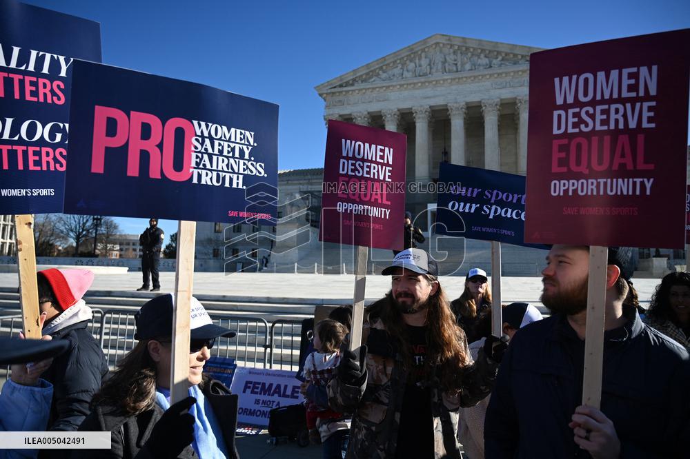 US Supreme Court considers legality of transgender school sports bans