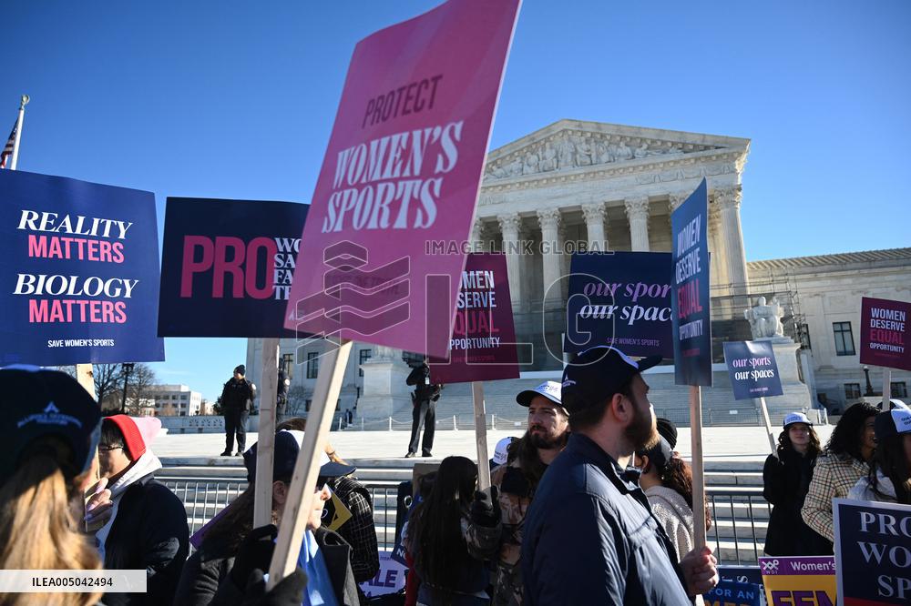 US Supreme Court considers legality of transgender school sports bans