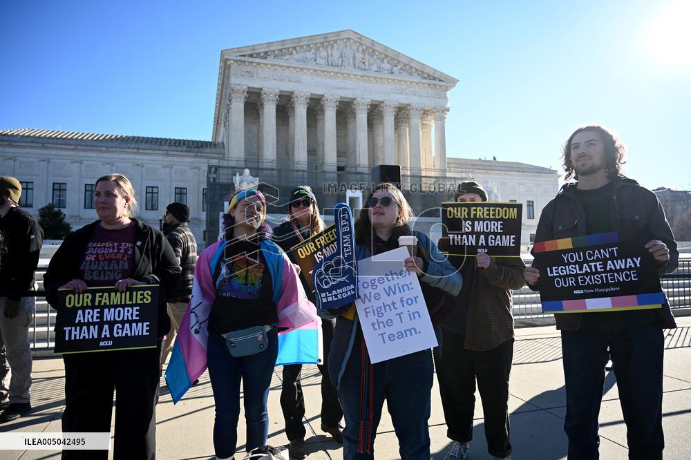 US Supreme Court considers legality of transgender school sports bans