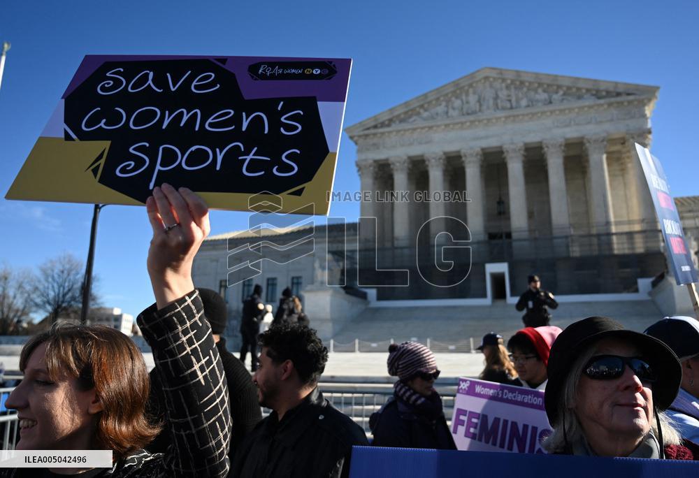 US Supreme Court considers legality of transgender school sports bans