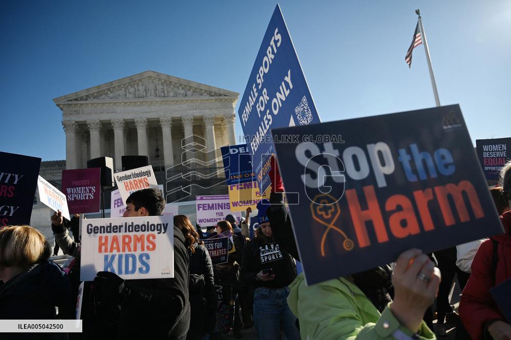 US Supreme Court considers legality of transgender school sports bans