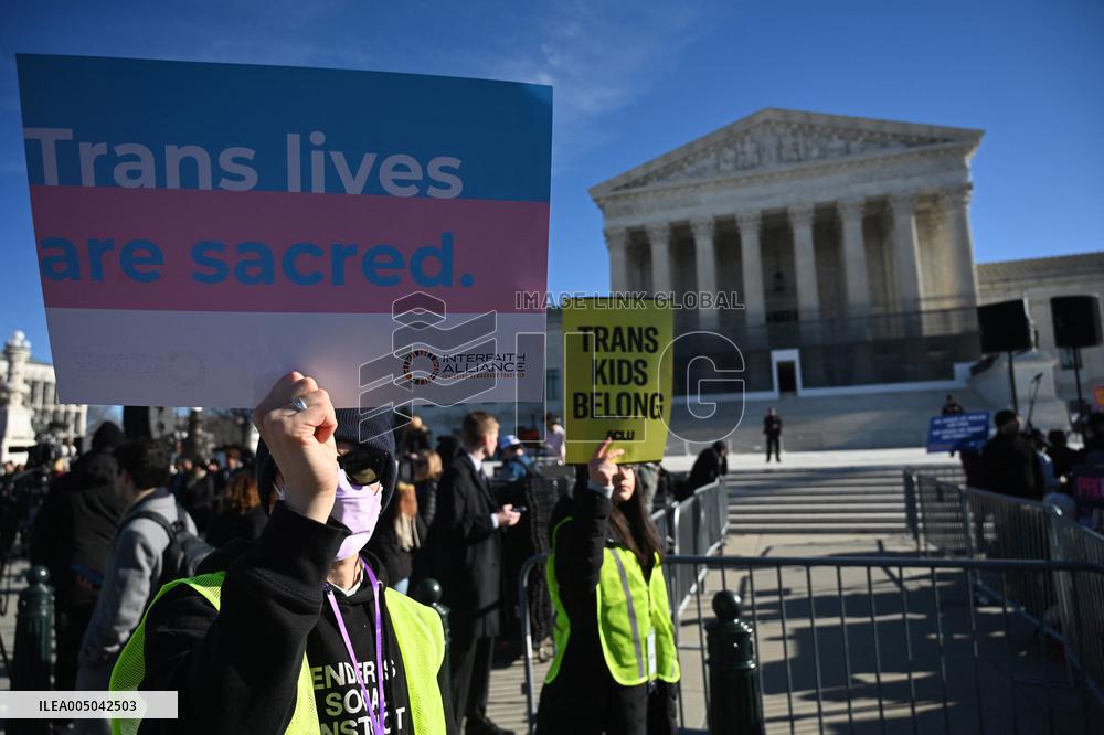 US Supreme Court considers legality of transgender school sports bans