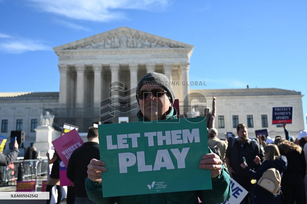 US Supreme Court considers legality of transgender school sports bans