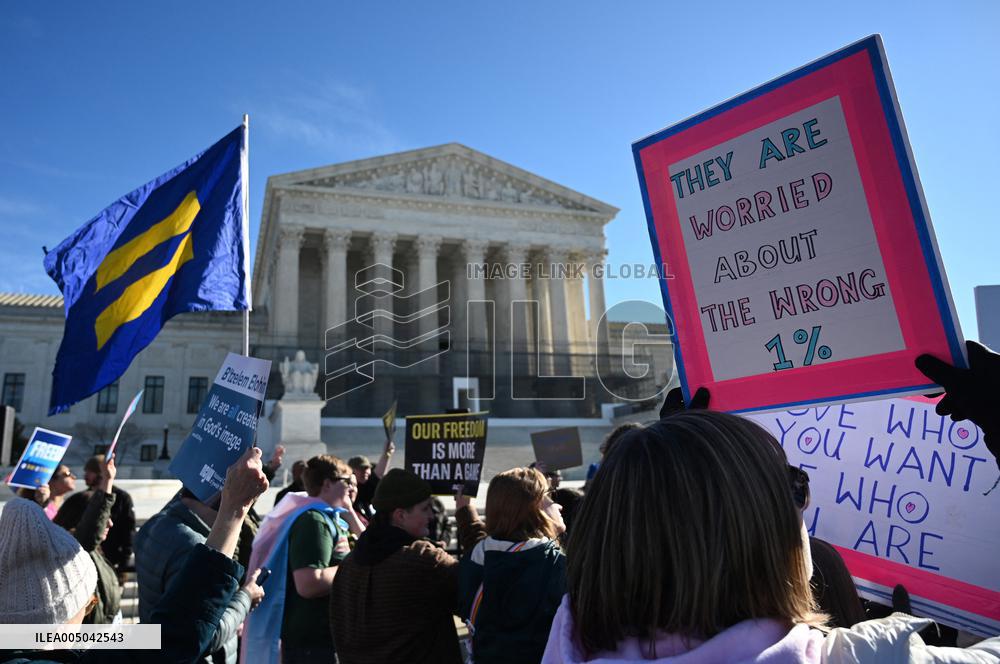 US Supreme Court considers legality of transgender school sports bans