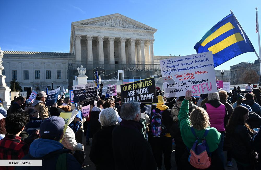US Supreme Court considers legality of transgender school sports bans