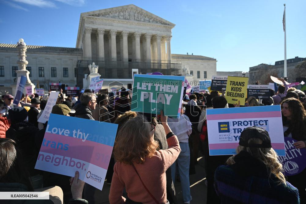 US Supreme Court considers legality of transgender school sports bans