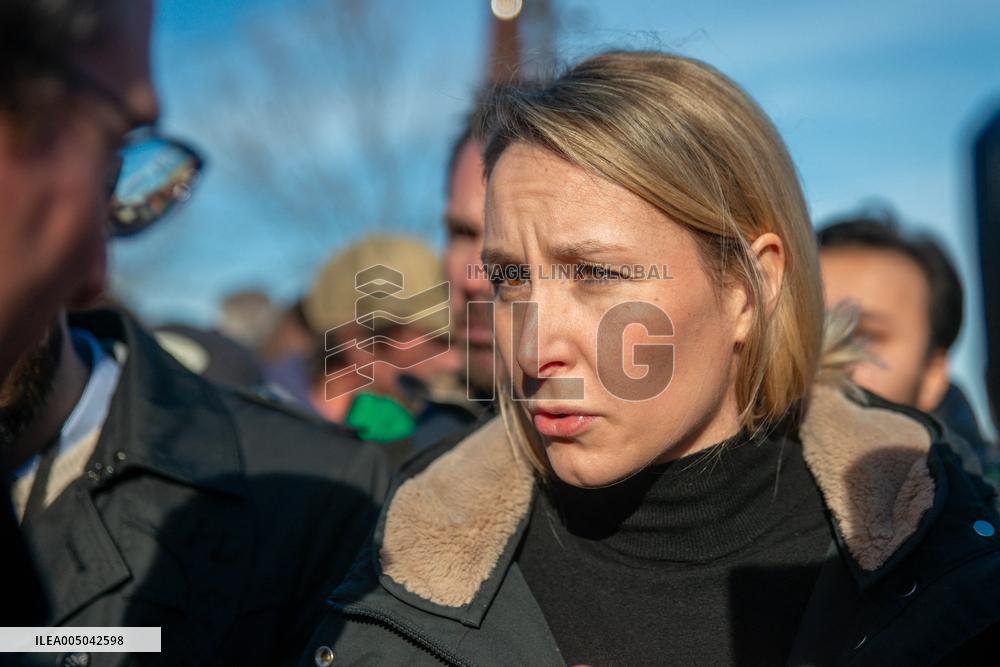 Farmers Protest in Front Of The National Assembly - Paris