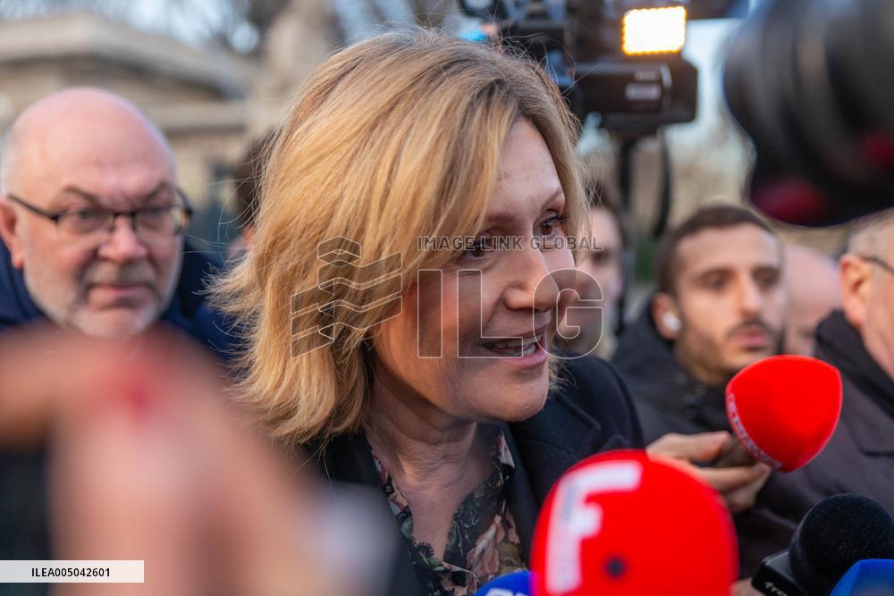 Farmers Protest in Front Of The National Assembly - Paris