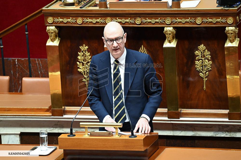 2026 Finance Bill at The National Assembly - Paris