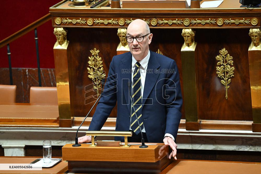 2026 Finance Bill at The National Assembly - Paris