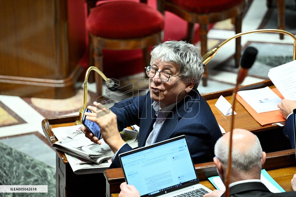 2026 Finance Bill at The National Assembly - Paris