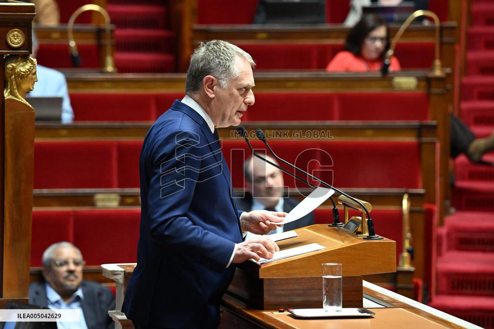 2026 Finance Bill at The National Assembly - Paris