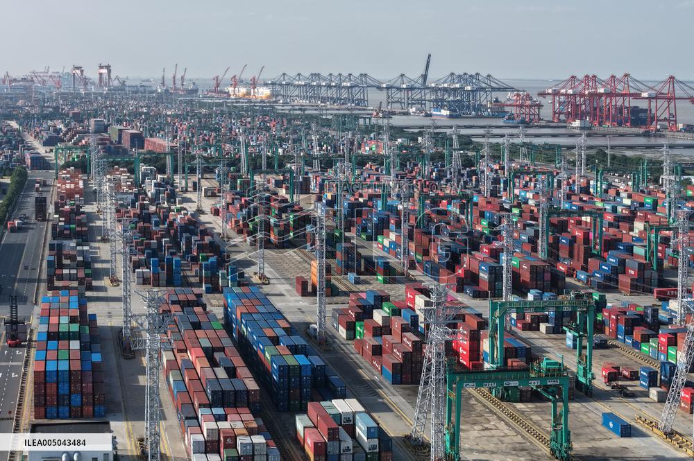 Shanghai Port Container Foreign Trade Terminal