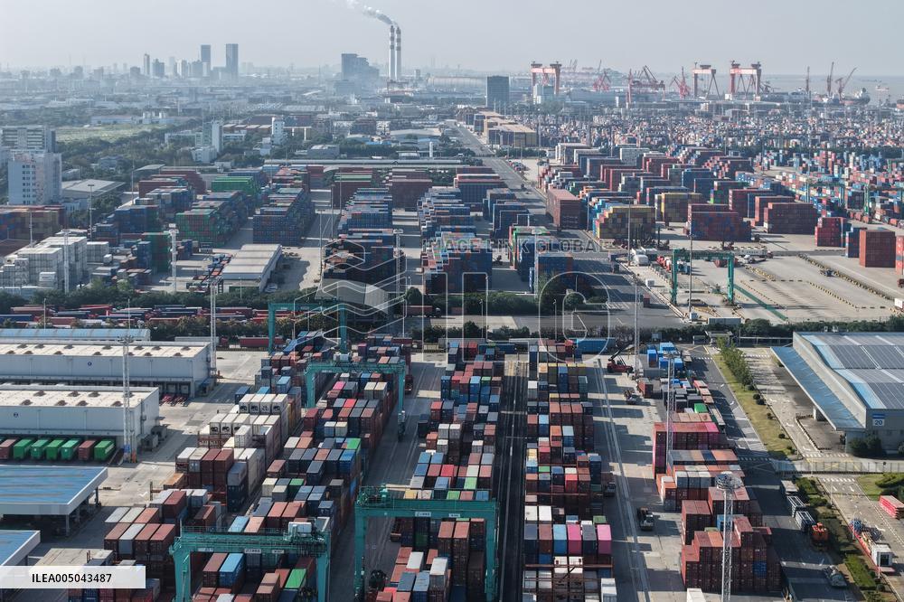 Shanghai Port Container Foreign Trade Terminal