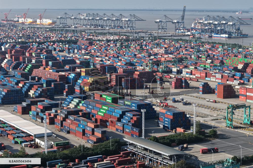 Shanghai Port Container Foreign Trade Terminal