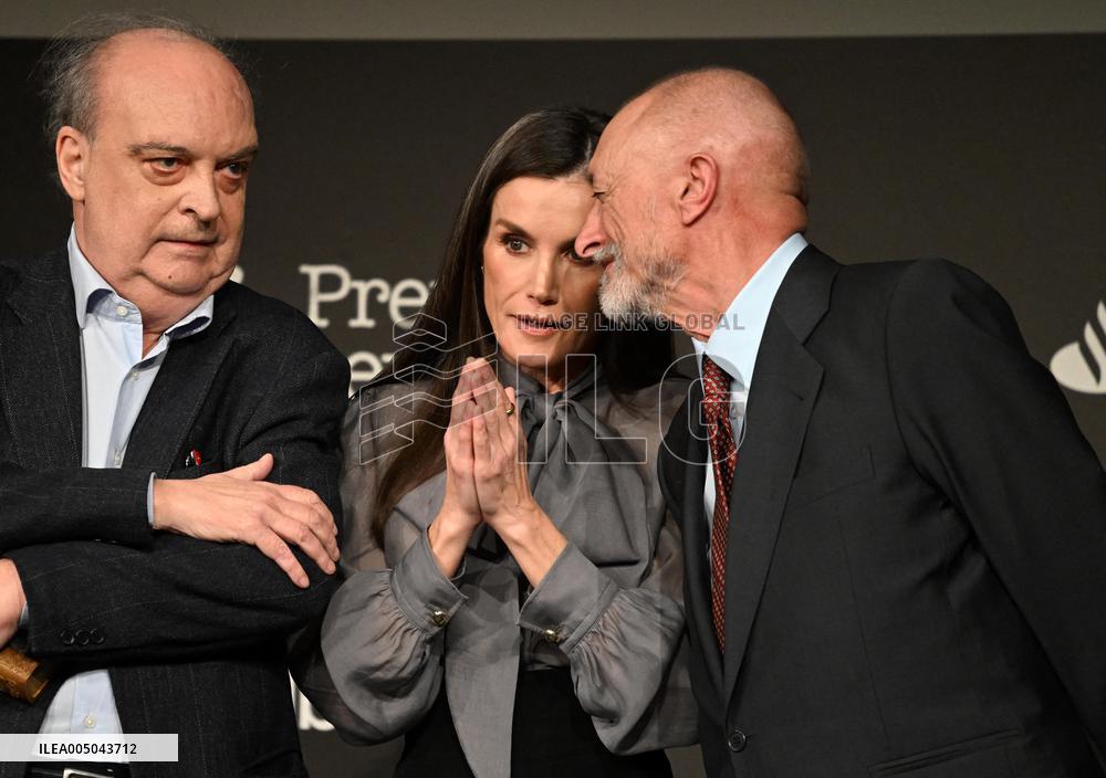 Queen Letizia At Zenda Awards - Madrid