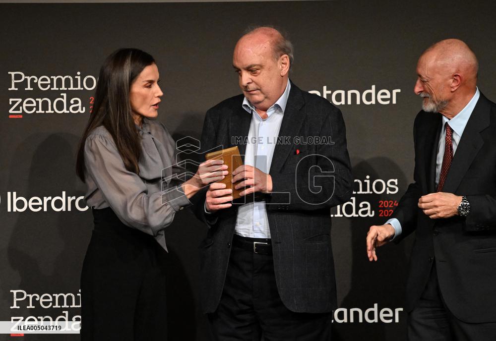 Queen Letizia At Zenda Awards - Madrid