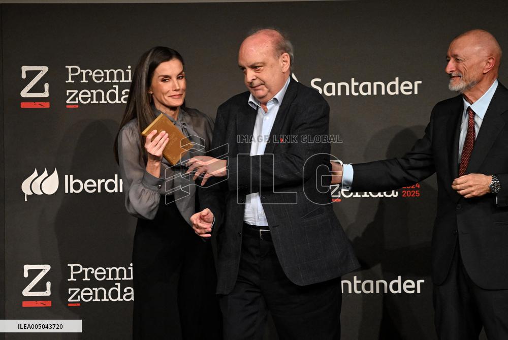 Queen Letizia At Zenda Awards - Madrid