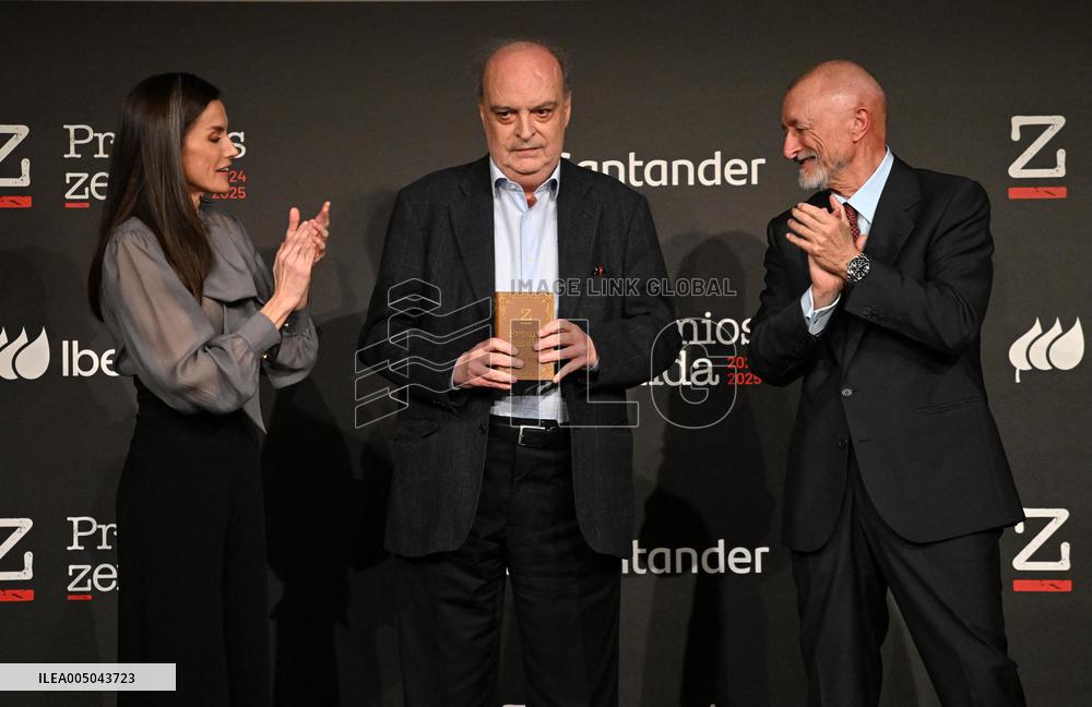 Queen Letizia At Zenda Awards - Madrid