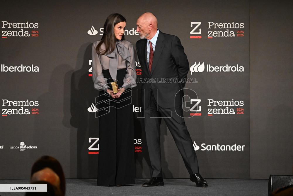 Queen Letizia At Zenda Awards - Madrid