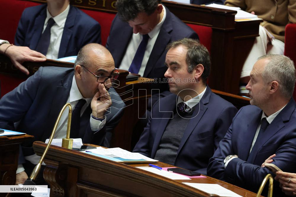 Session of Questions to The Government - Paris