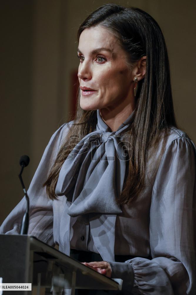 Queen Letizia At Zenda Awards - Madrid