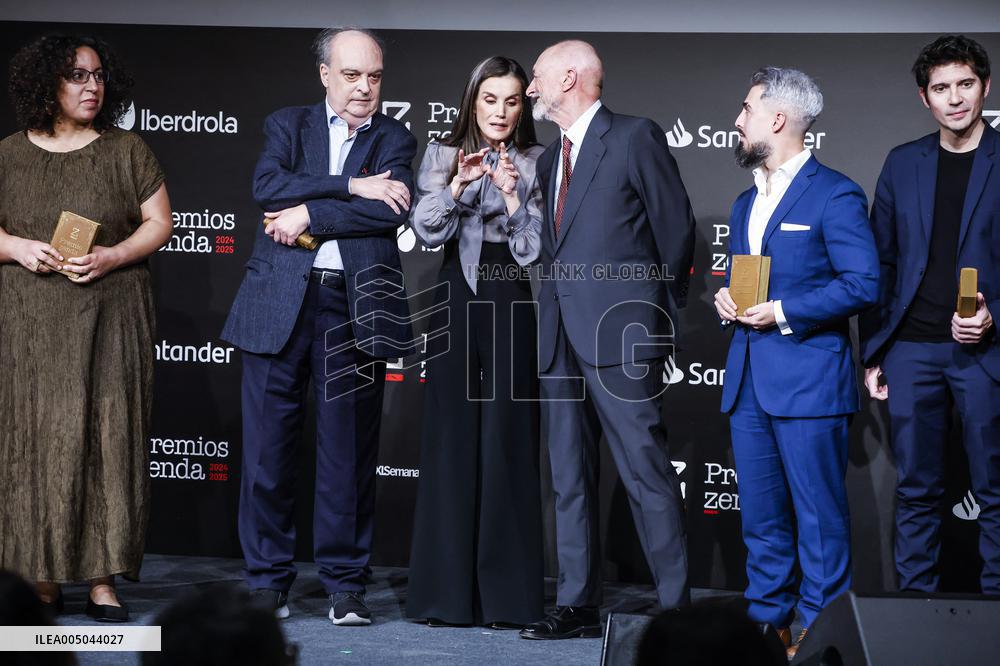 Queen Letizia At Zenda Awards - Madrid