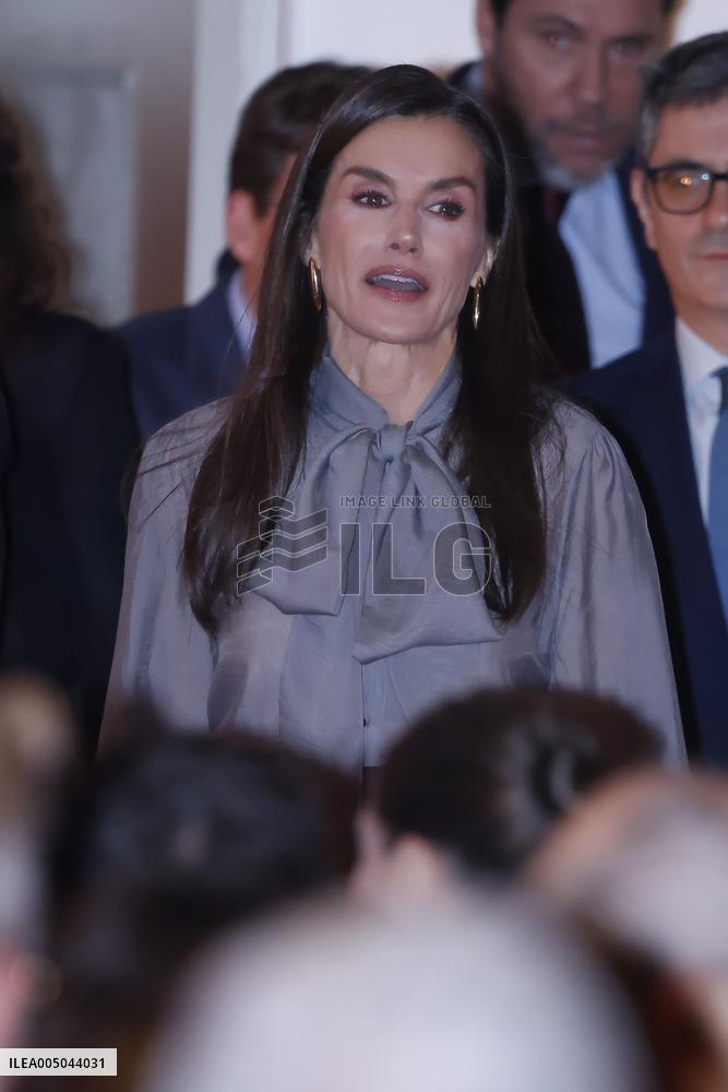 Queen Letizia At Zenda Awards - Madrid