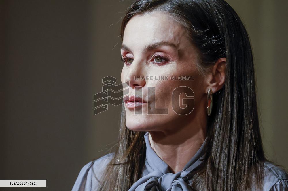 Queen Letizia At Zenda Awards - Madrid