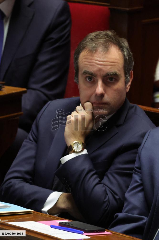 Session of Questions to The Government - Paris