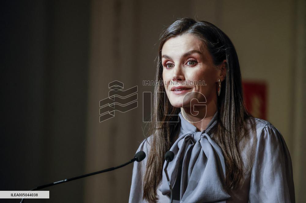 Queen Letizia At Zenda Awards - Madrid