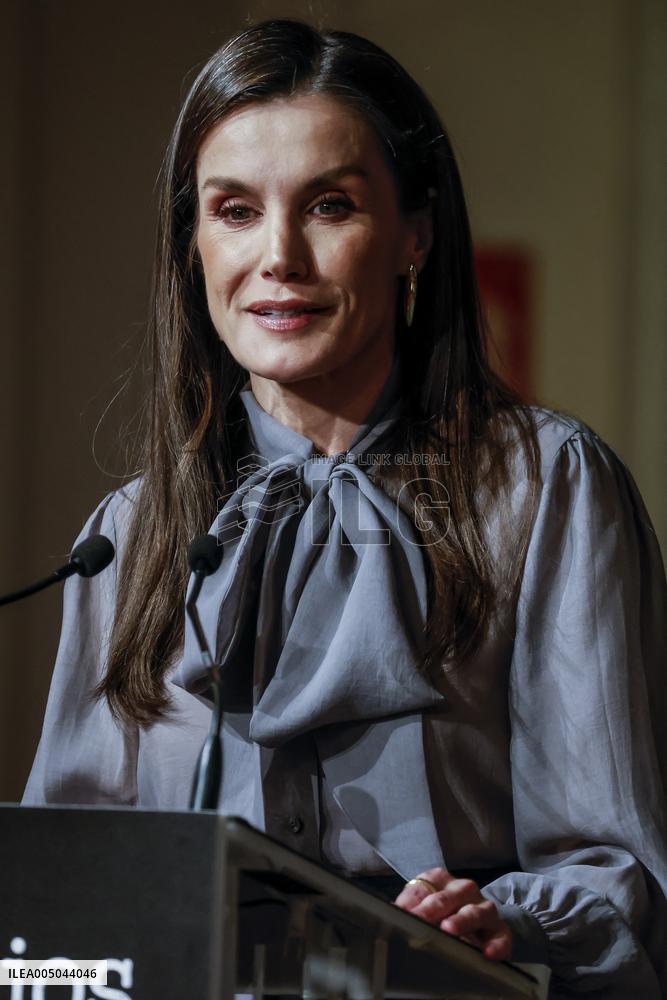 Queen Letizia At Zenda Awards - Madrid